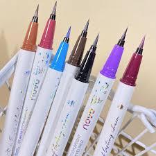 NOVO eyeliner cair waterproof eyeliner bentuk spidol Novo eyeliner warna putih