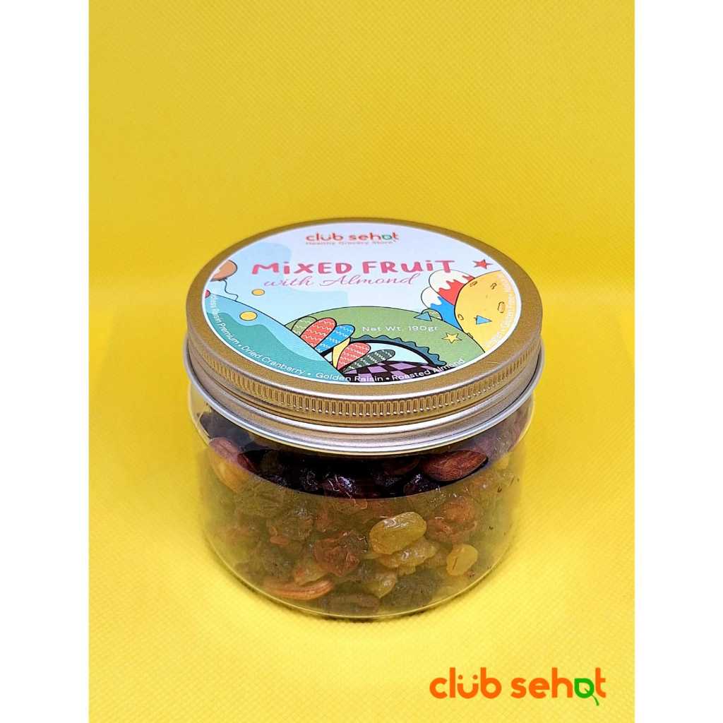 

Club Sehat - Mixed Fruit with Almond 190gr