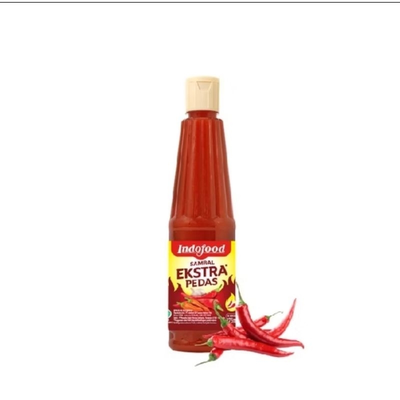 

Sambal Indofood Extra Pedas Botol 135ml