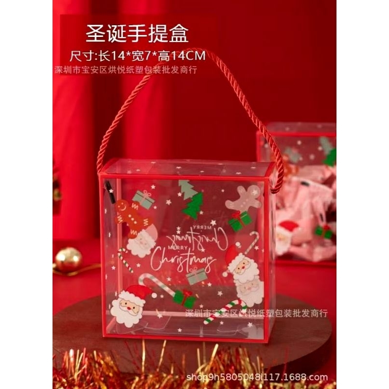 

Box mika tali merah / Hampers mika natal / Box christmas