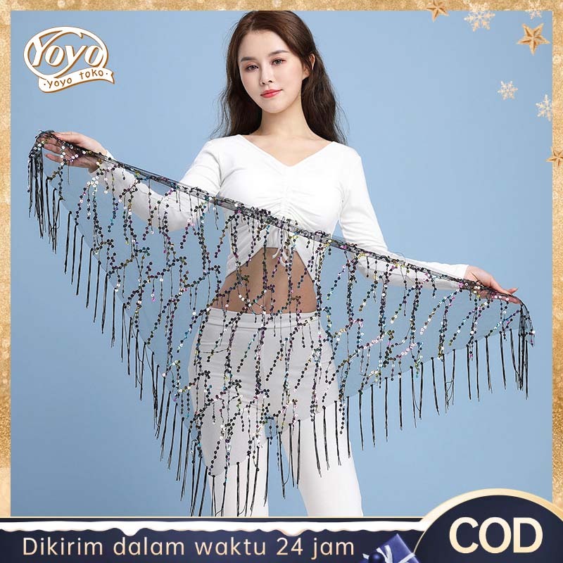 Selendang Belly Dance Belt Belly Dance Belly Dance Accessories Rumbai Belly Dance