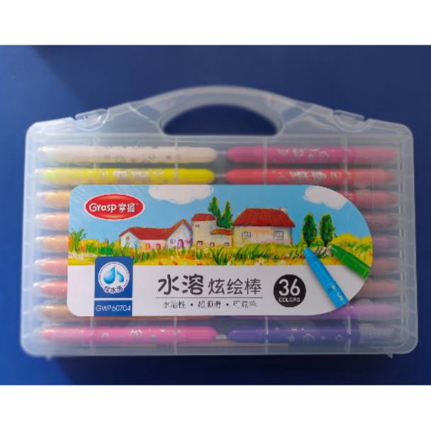

KODE O5Z Crayon 36 warna GRASP mata SEDANG