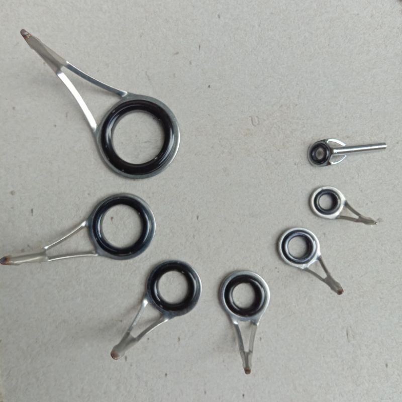 Marit Joran Pancing 1 set Isi 7 Pcs 5 Pcs / Oseg / Ring Guide Non Fuj / Kolongan Senari Pancing