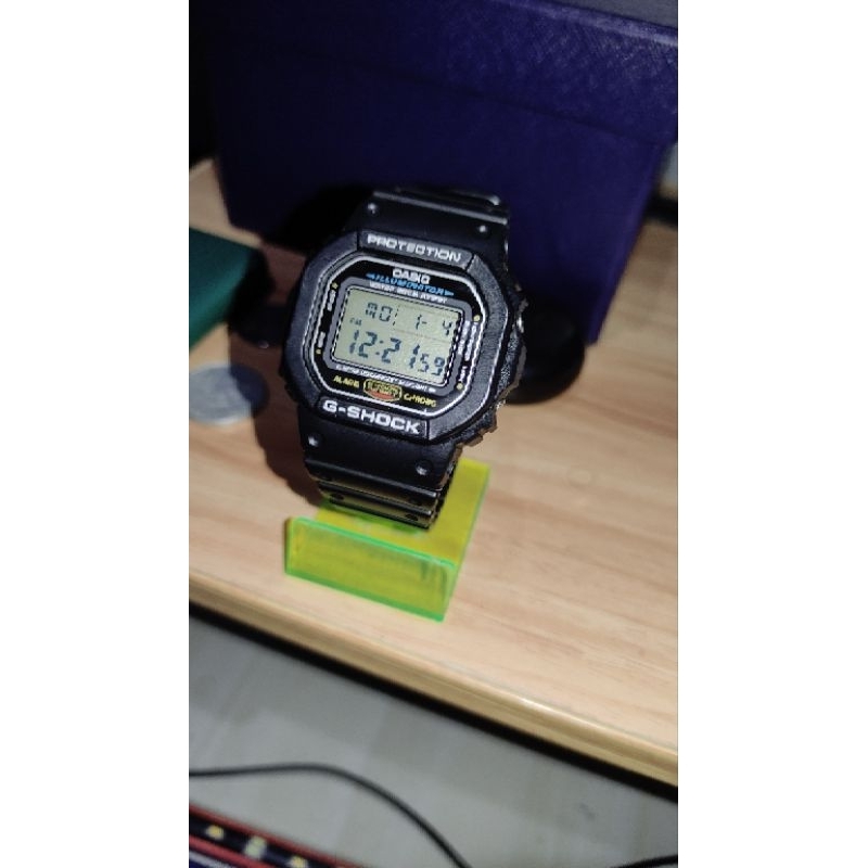 Casio G Shock DW 5600E second