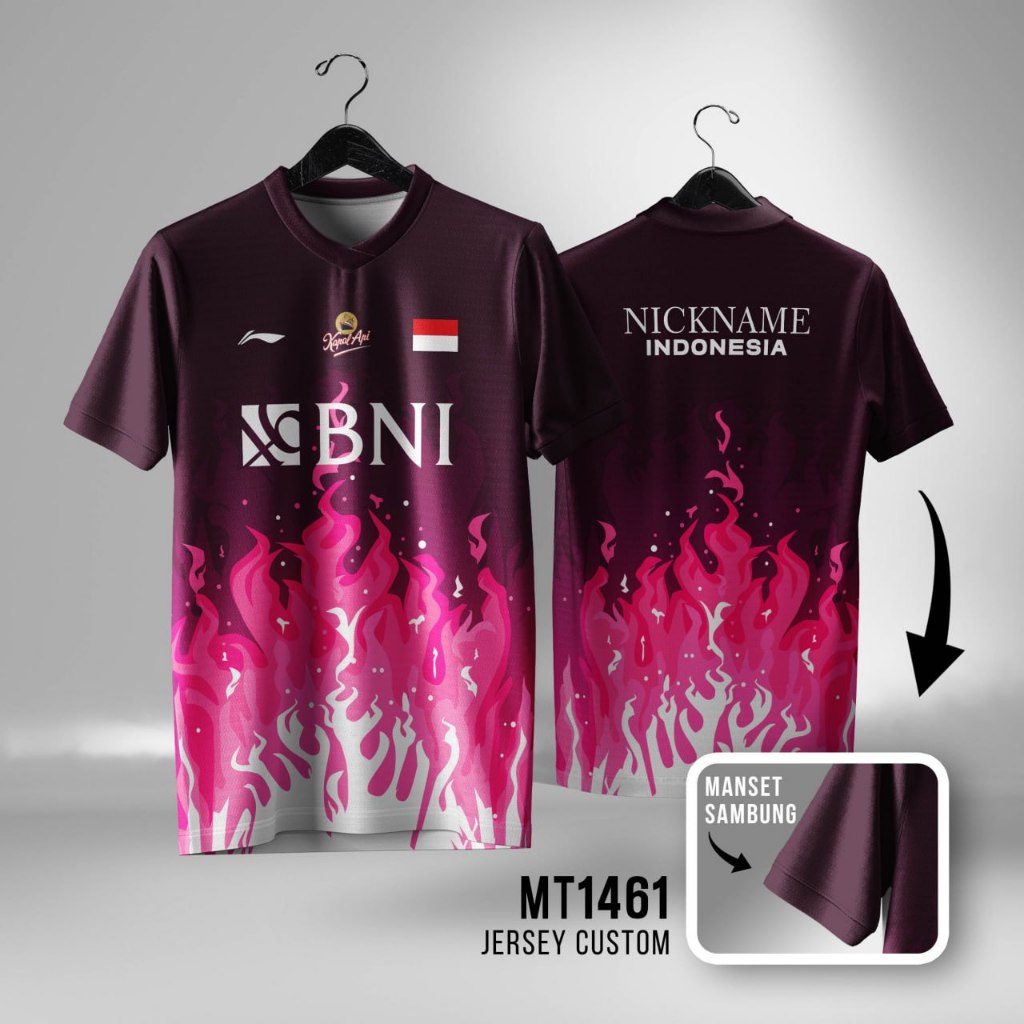 Jersey Badminton Bulutangkis BNI Series 2024