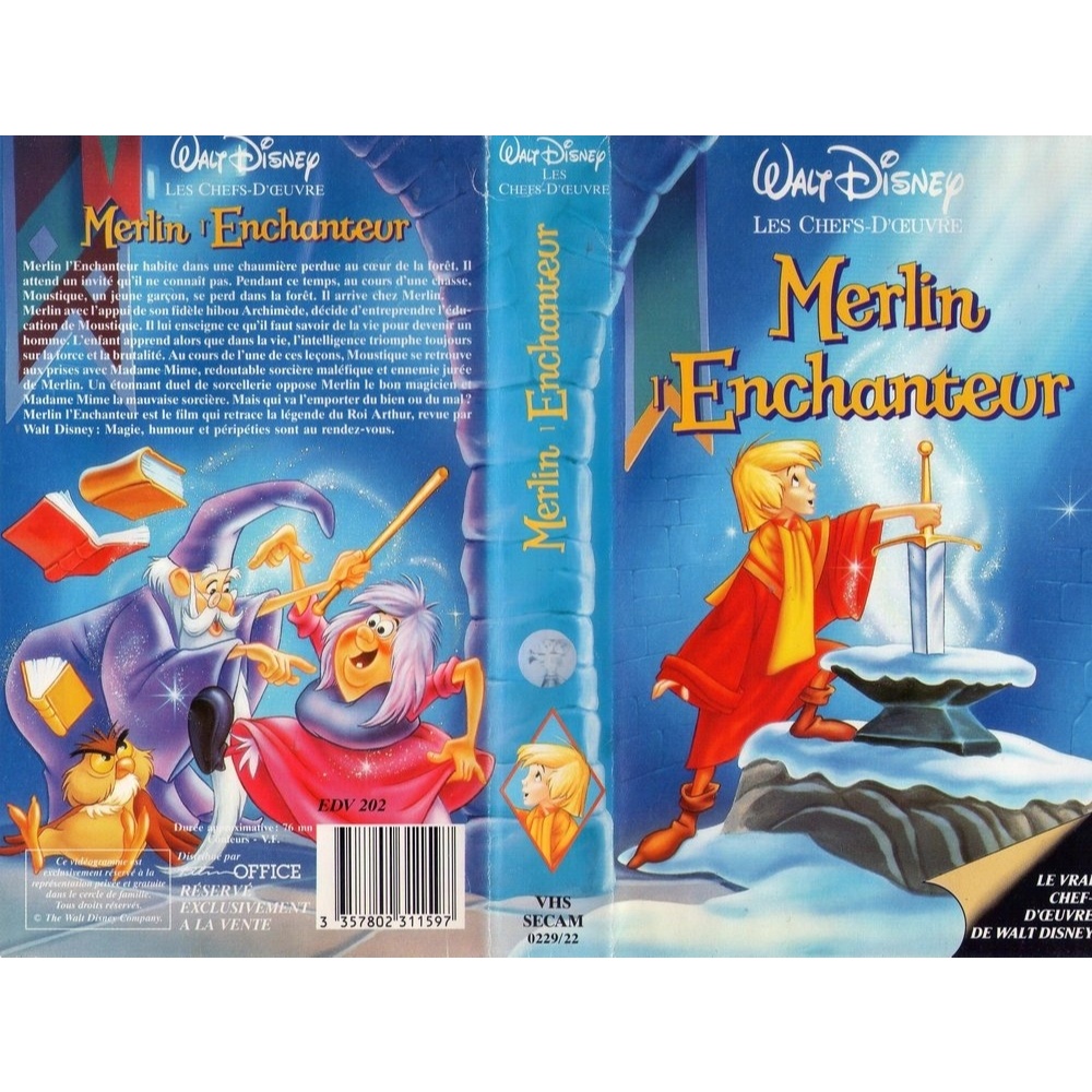 Film Dvd The Sword in the Stone 1963 Teks Indonesia