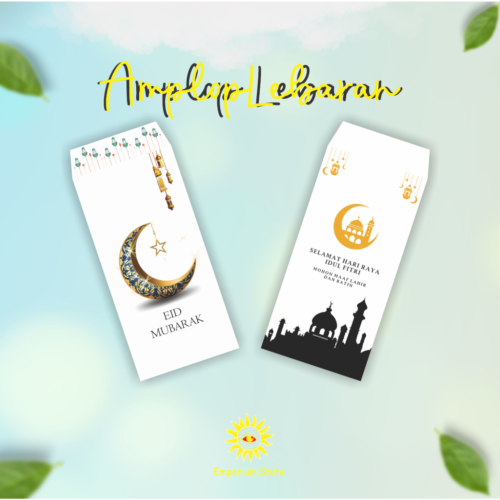 

Amplop Lebaran Isi 20 Kertas Angpao Lebaran Putih
