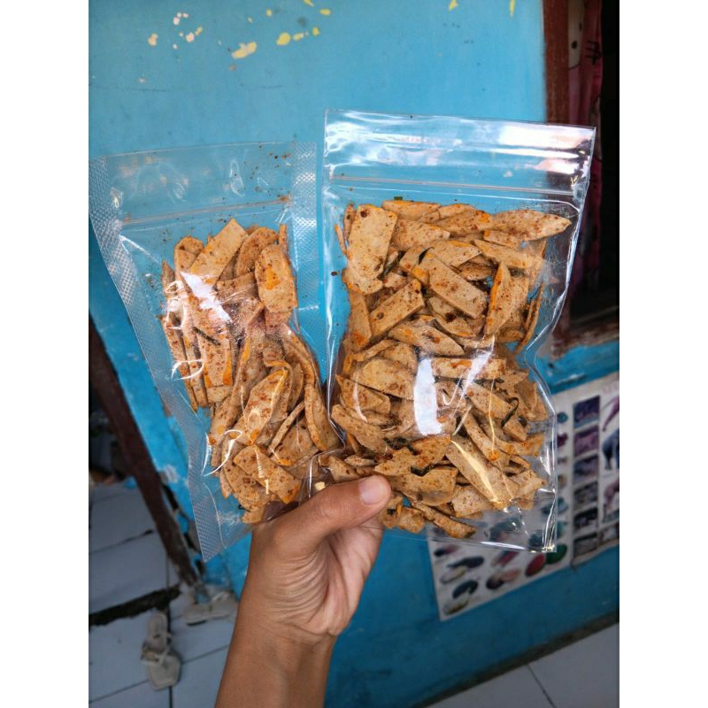 

Basreng Pedas Daun Jeruk