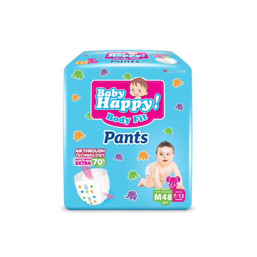 Baby Happy Body Fit Pants M 48