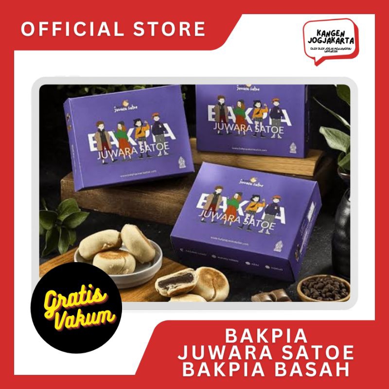 Bakpia Basah BAKPIA JUWARA SATOE