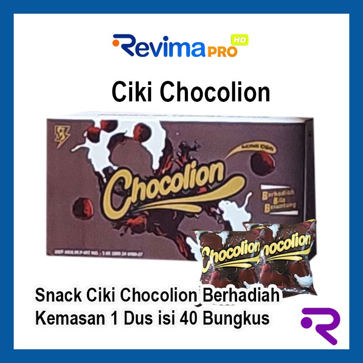 

Ciki Snack CHOCOLION Berhadiah Kemasan 1 Dus isi 40 Bungkus