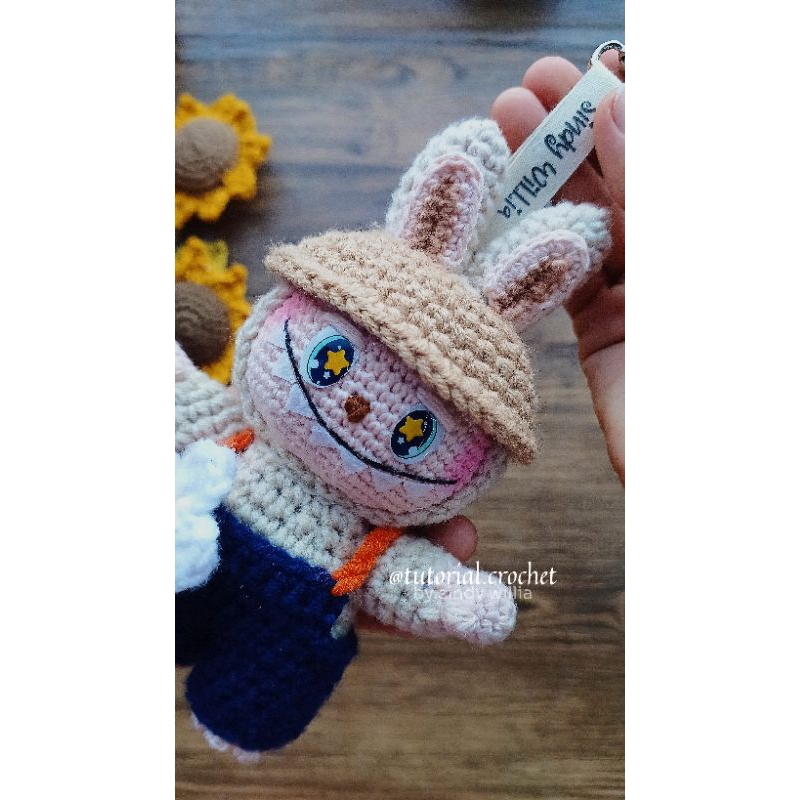 KIT DIY LABUBU RAJUT / BONEKA RAJUT