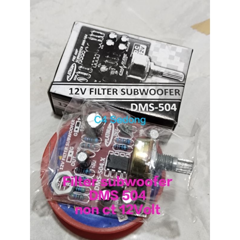 kit filter subwoofer platinum dms 504