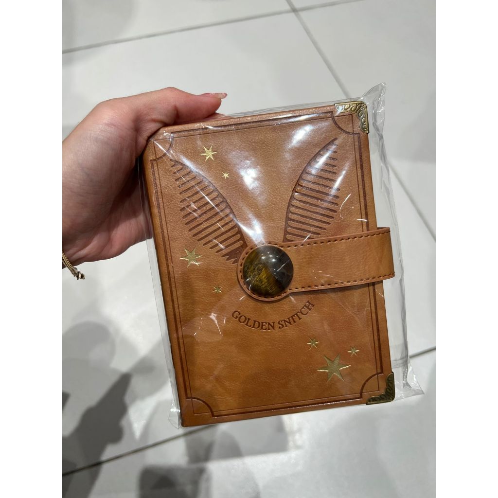 

Miniso x Harry Potter Book Snitch Buku Notebook