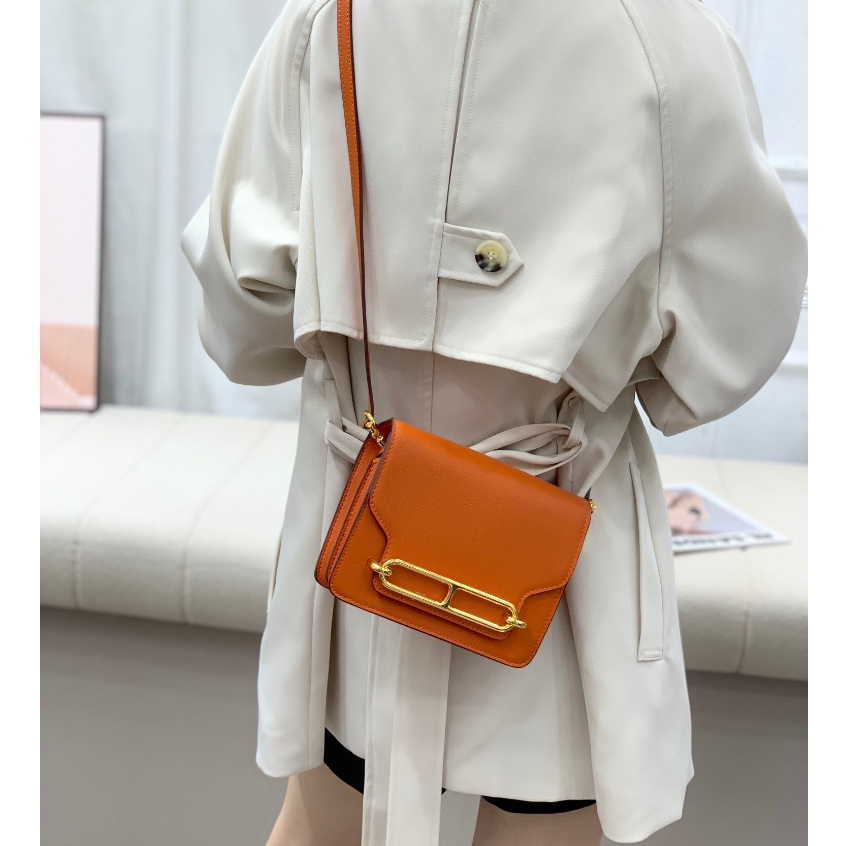 Roulis Empson Tas Selempang Wanita Tas Bahu Wanita Bulat Tas kecil perempuan  Tas persegi kecil Tas 