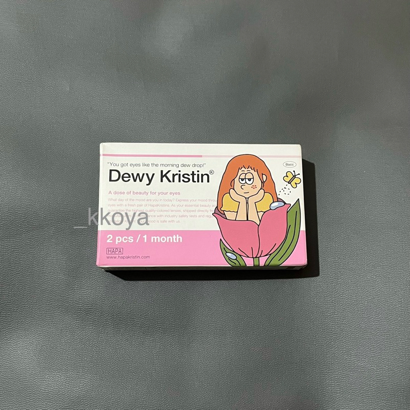 READY Hapa Kristin Dewy Kristin Softlens 1 Month Brown Minus Jang Wonyoung