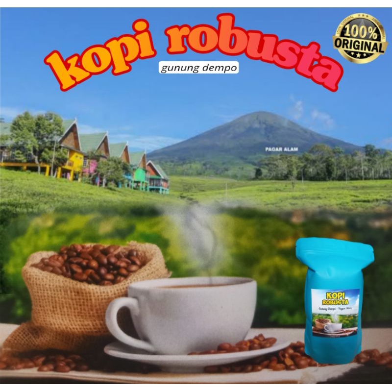 

Kopi robusta gunung dempo pagaralam 200 gr [ 100% kopi asli ]