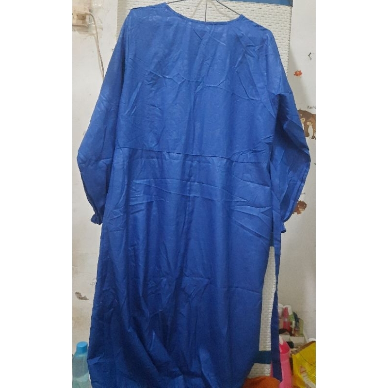 Preloved Gamis Embos Biru Bca