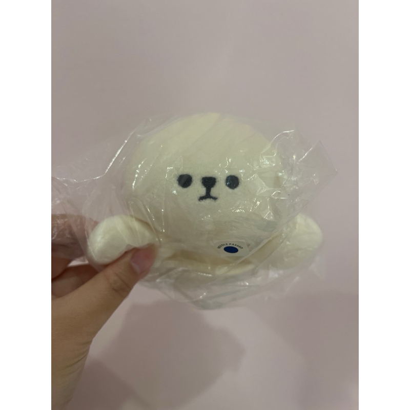 Mofmo Friends Craftholic Bichon Frise Dog Plush Keychain Pass Pouch