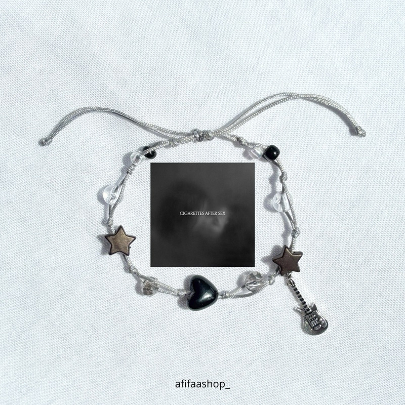 Cigarettes After S*x Bracelet Gelang Album Cigarettes After S*x / Gelang tali Cigarettes After S*x /