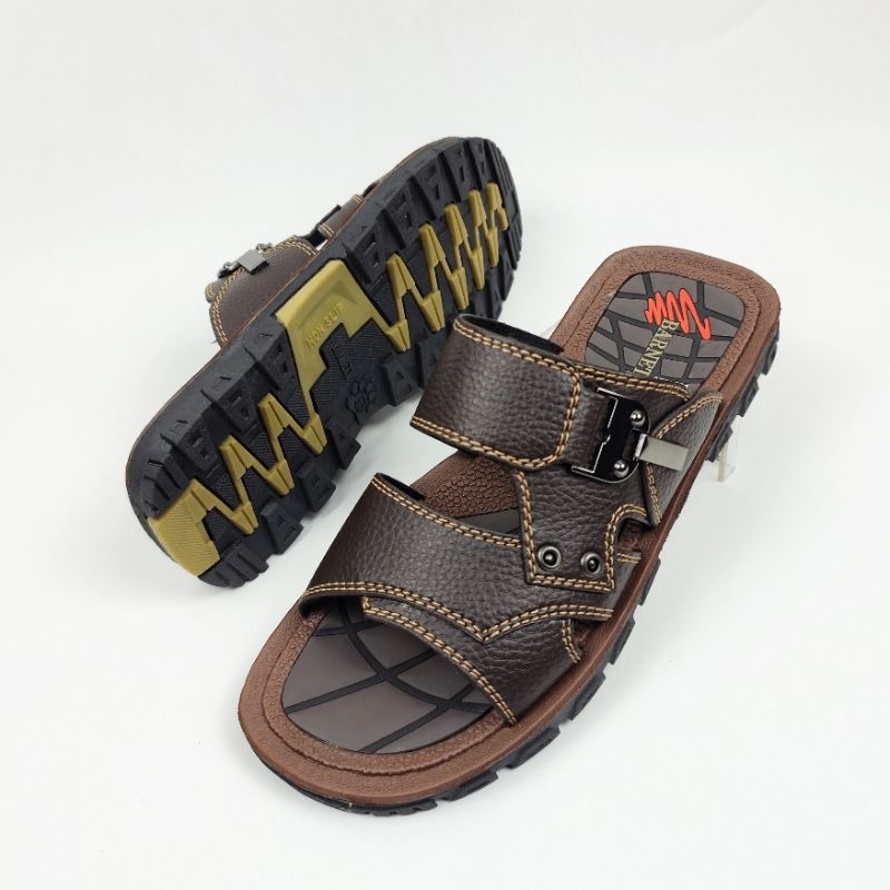 BARNETT MONDIAL PRO 03 SANDAL BARNETT PRIA ORIGINAL SANDAL KULIT PRIA