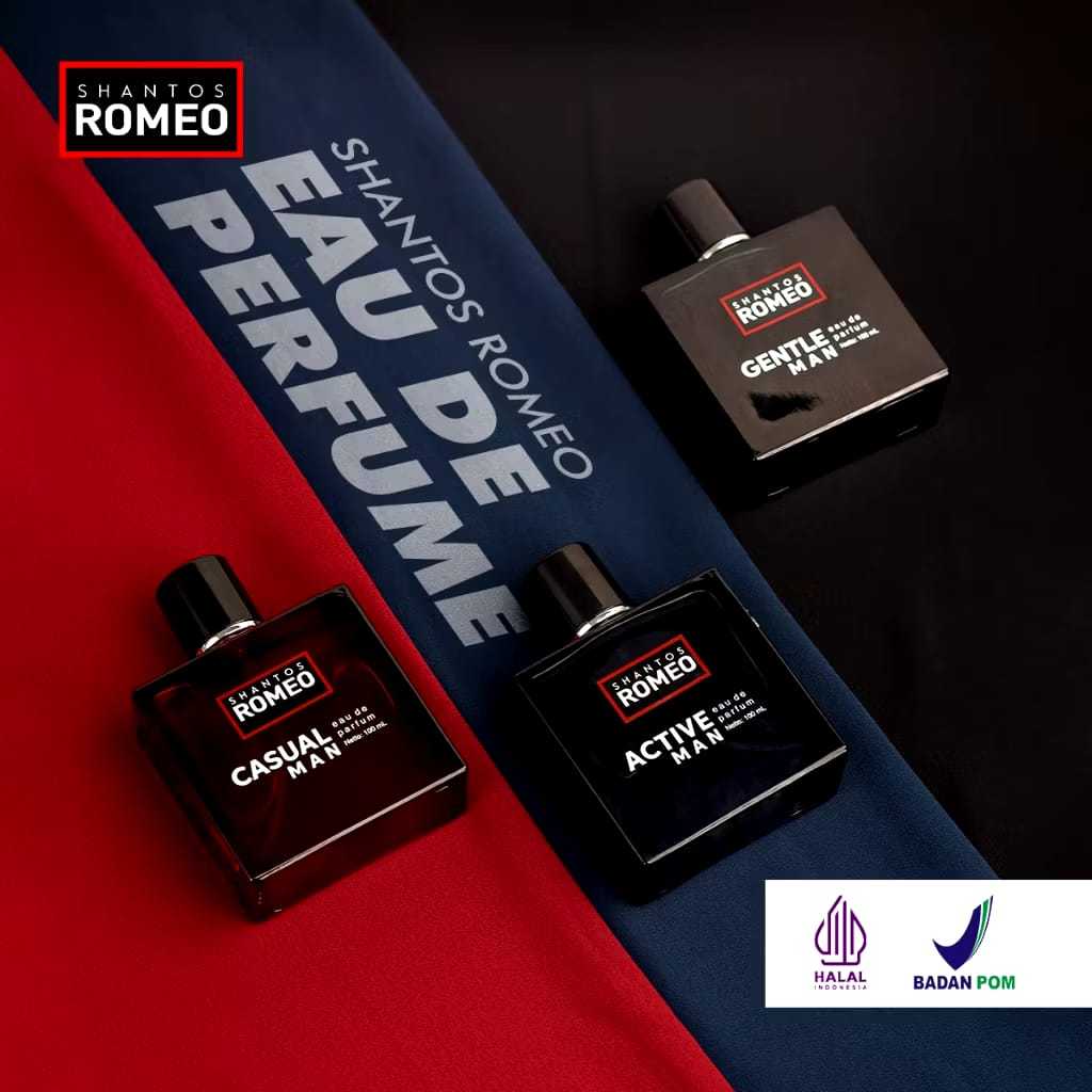 Shantos Romeo Fragrance Eau De Parfume 100ml Parfum Pria