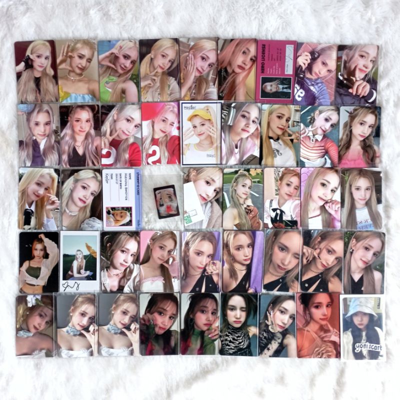 READY STOCK PC Photocard Official Kep1er HUENING BAHIYYIH HIYYIH FIRST IMPACT DOUBLAST JEWEL LEMON B