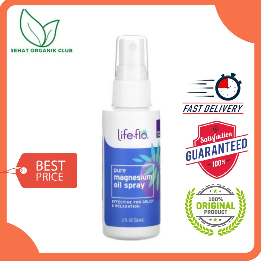 Life flo Pure Magnesium Oil Spray 59 ml
