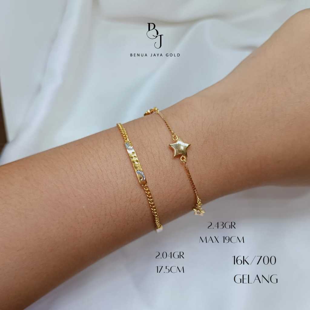 Gelang Rantai Fashion Emas 16K/700