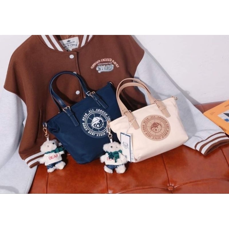 TTWN BEAR ORIGINAL/GUOO BEAR TOTE BAG WANITA - TAS TOTE TERBARU - TTWN/GUOO BEAR