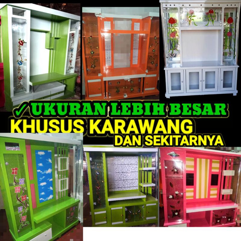 LEMARI TV / BUFFET BUPET TV / PAJANGAN TV / LEMARI PAJANGAN / BUFFET PAJANGAN TV 32 INCH 40 INCH 50 