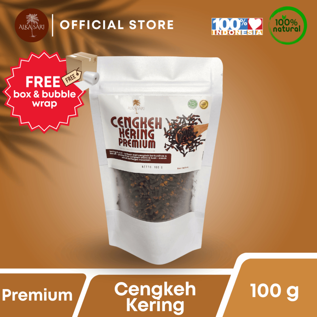 

Cengkeh / Cengkeh Kering / Cloves Rempah & Bumbu Alka Sari 100 gr
