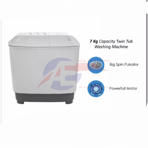 Mesin Cuci Midea MTD79NTG | Mesin Cuci 2 Tabung
