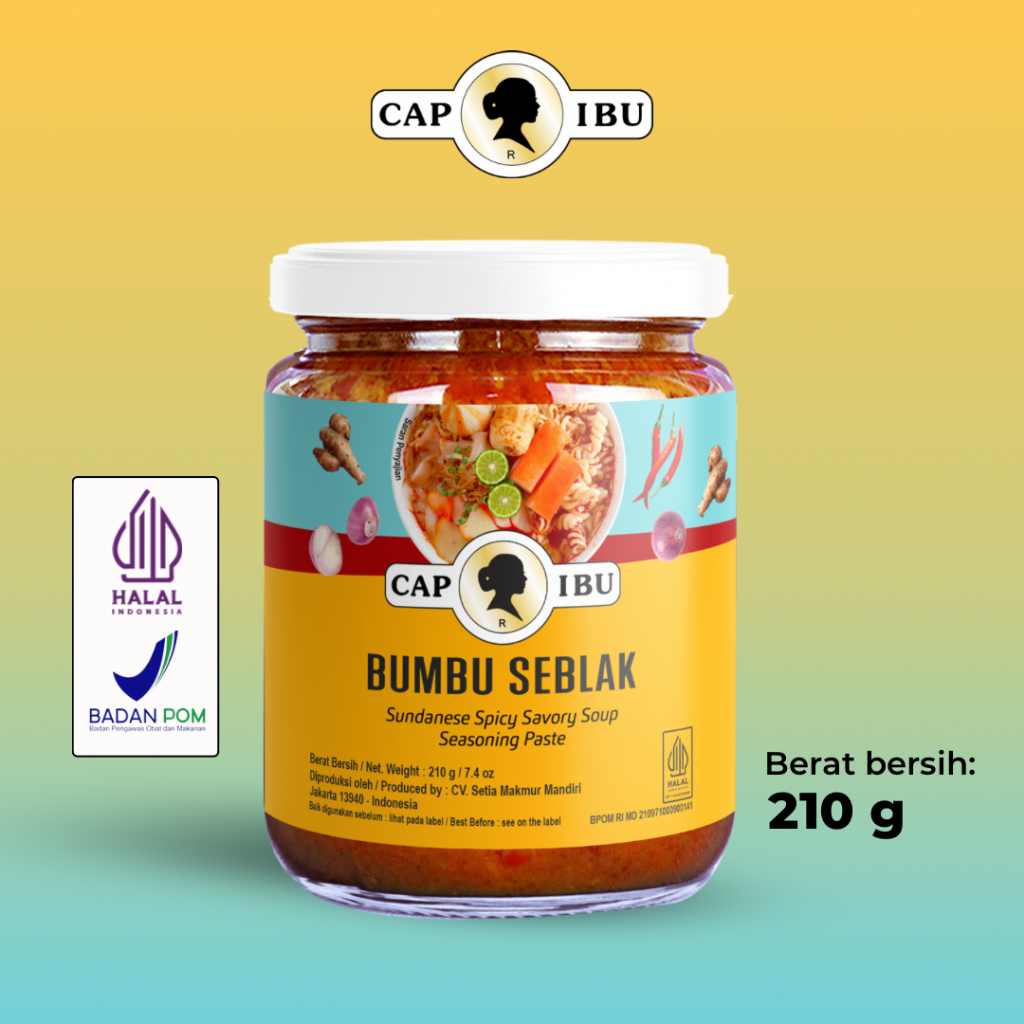 

CAP IBU Bumbu Seblak 210 gram