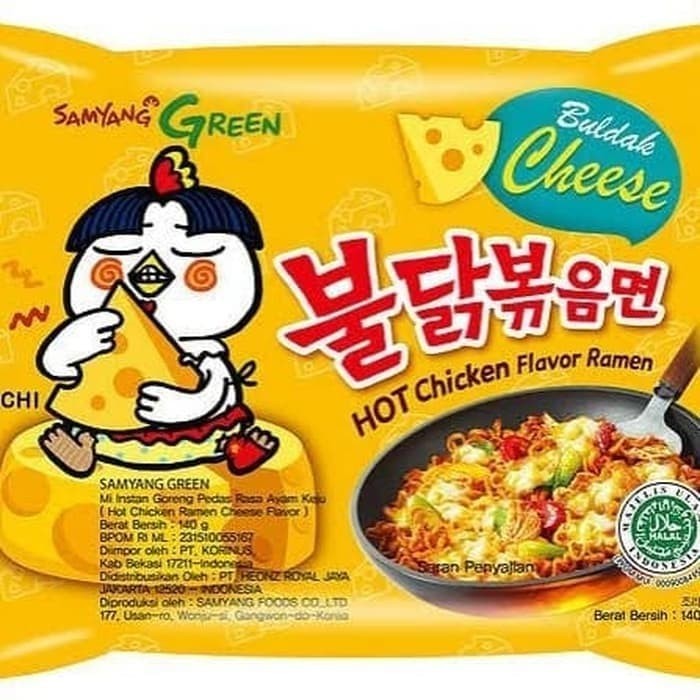 

Samyang Green Buldak Chesee 140 gram terlaris PROMO VIRAAAL