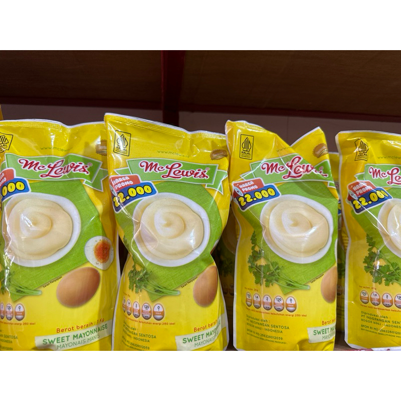 

MC LEWIS SWEET MAYONAISE 1 KG