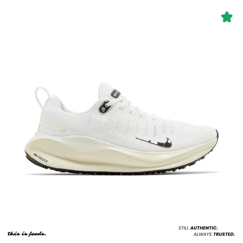 Nike ReactX Infinity Run 4 'White Chrome'