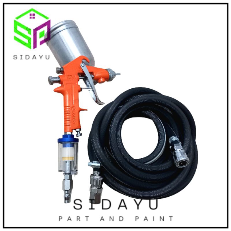 Selang Angin Kompresor Spray Gun F75G Set