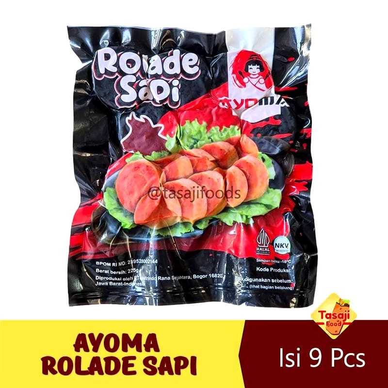 

Ayoma Rolade Sapi isi 9pcs