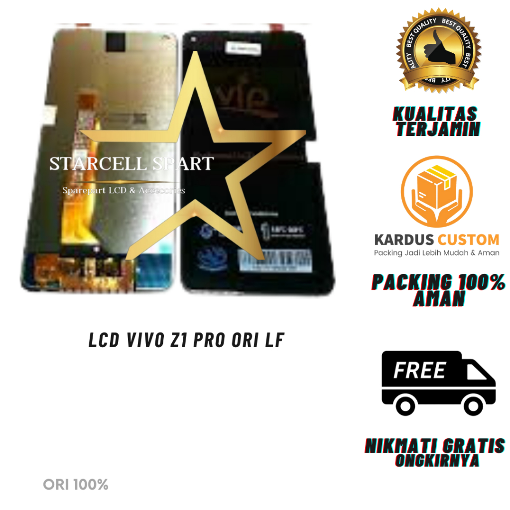 LCD VIVO Z1 PRO  BLACK ORI LF