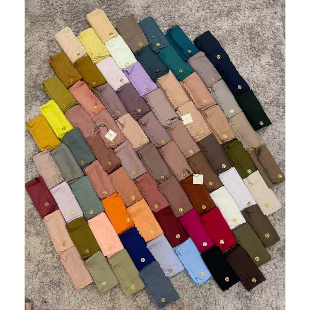 MethaMukena - Hijab Alana/Hijab Voal Polos/Hijab Segiempat Premium/Hijab Exclusive Original Bungatta