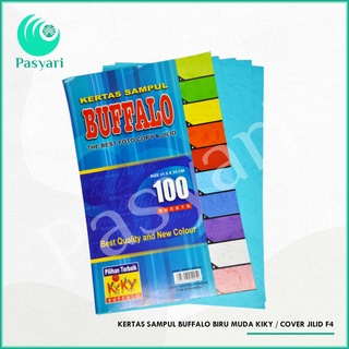

[PER PACK] Kertas Sampul Buffalo Corak WARNA kiky / Cover Jilid F4