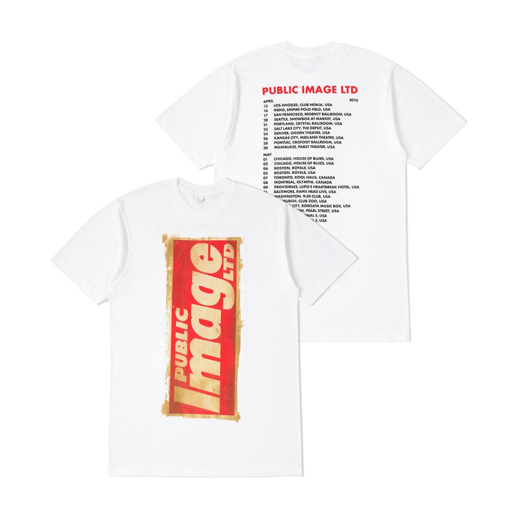 Public Image Ltd. - Spring 2010 Tour T-Shirt