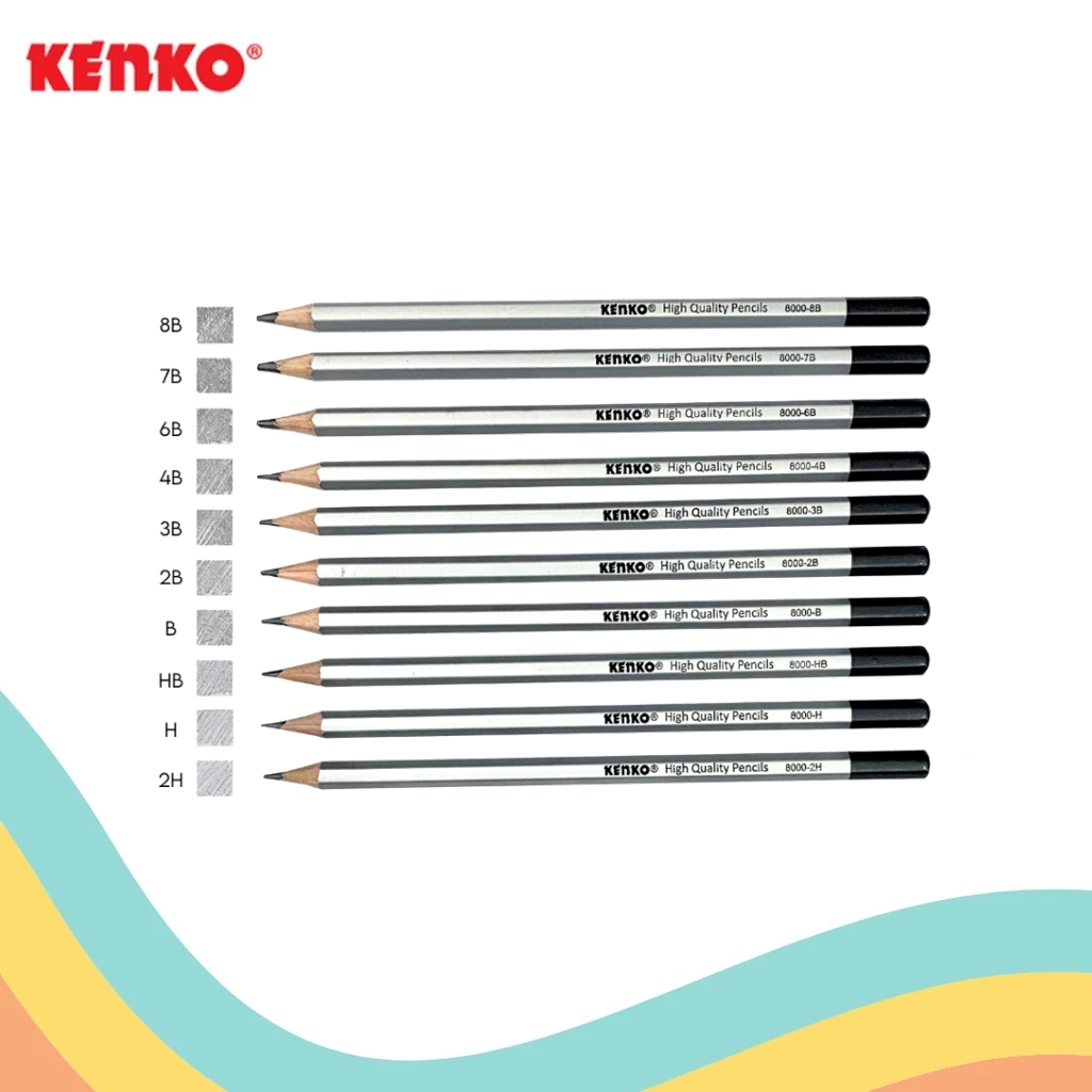 

PENSIL DRAWING KENKO 8000 (12 PCS)
