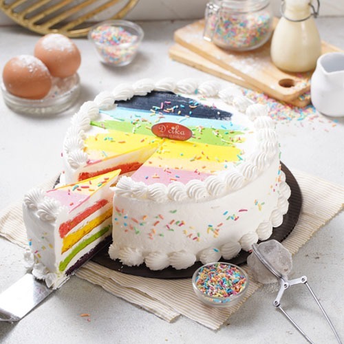 

rainbow cake