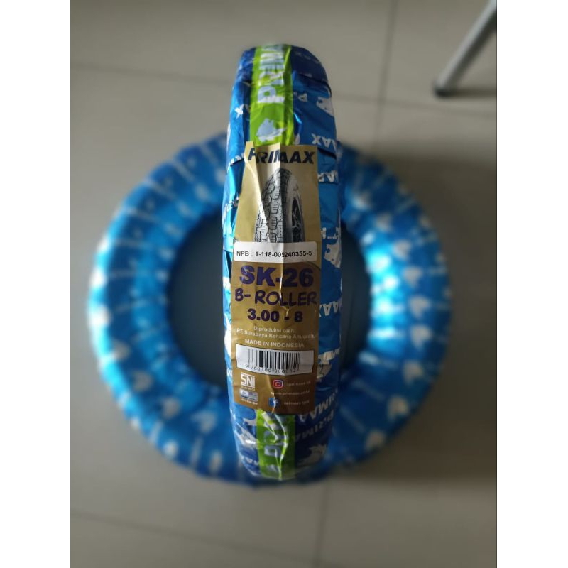 BAN ARTCO ANGKONG & VESPA UKUR 3.00 RING 8 PRIMAAX