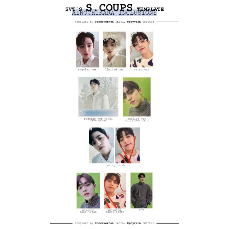 Booked TC S.Coups Ainochikara