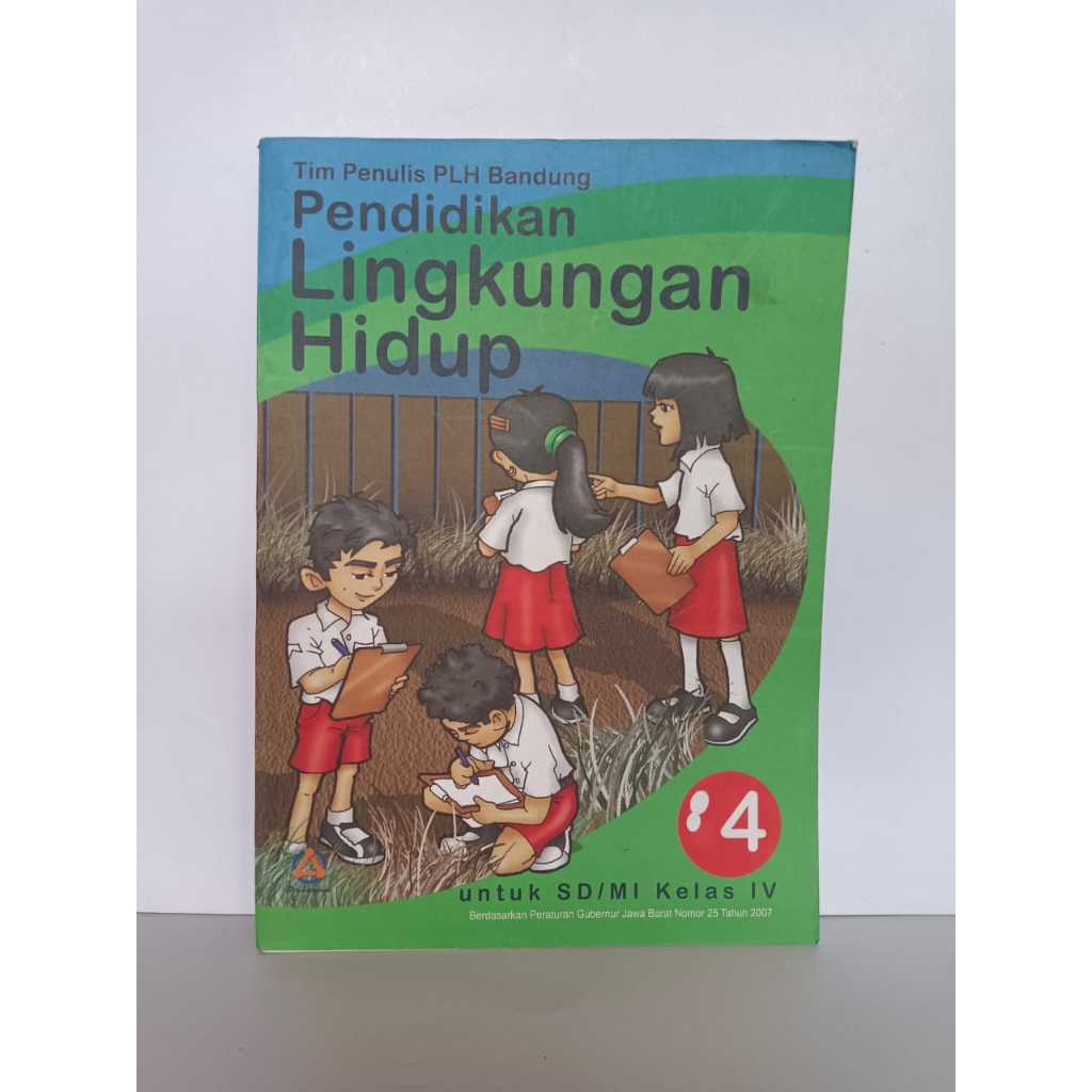 Buku pendidikan PLH kelas 4  untuk SD Mi Tim penulis PLH
