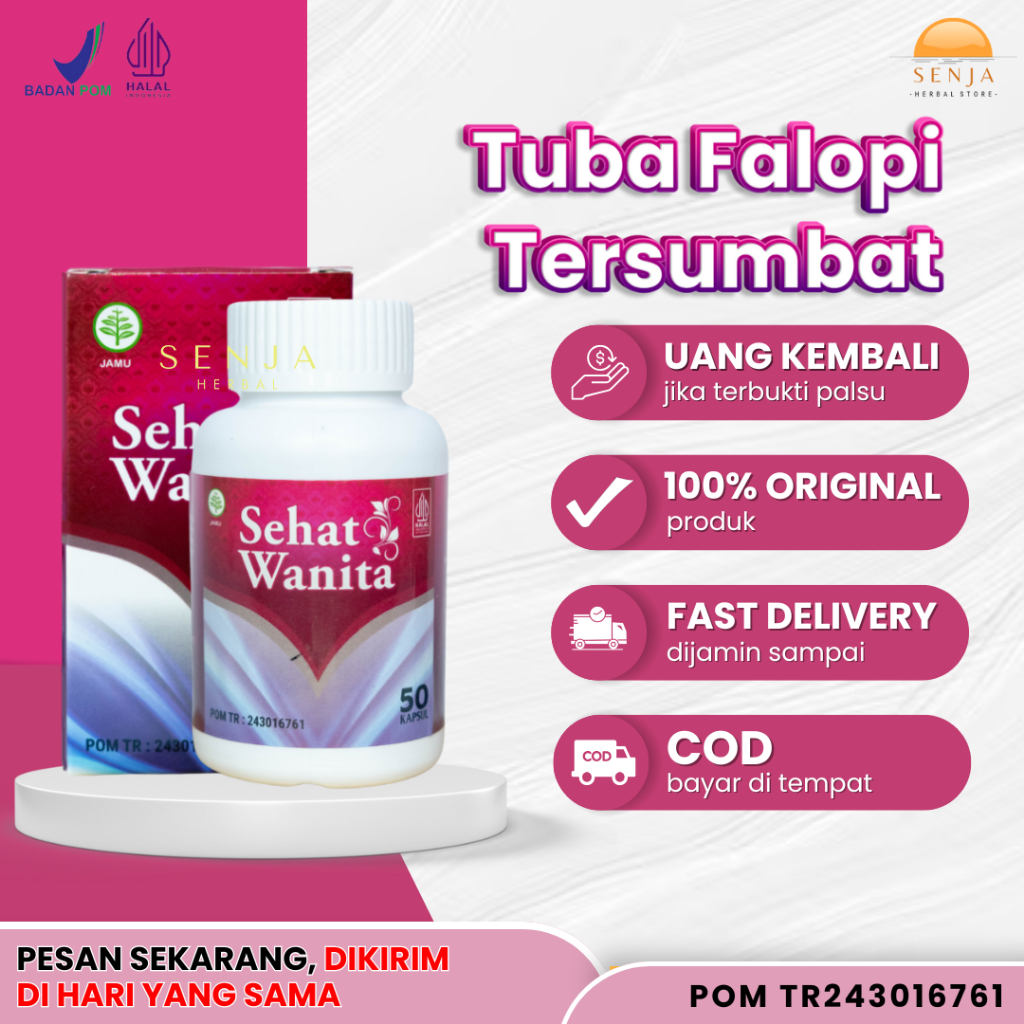 Obat Tuba Falopi Tersumbat, Obat Penyumbatan Saluran Tuba Falopi, Promil Untuk Istri - Sehat Wanita