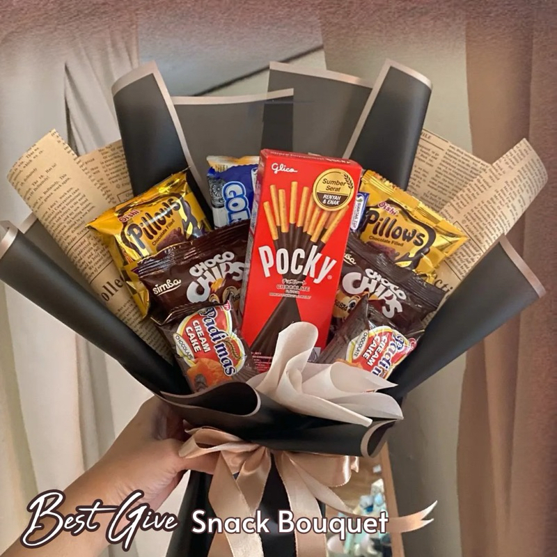 

(Best gift) Snack Buket Hitam Murah